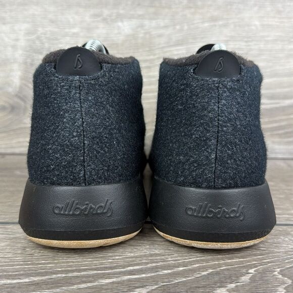 Allbirds Wool Runner Up Mizzle Hi Top Women’s Sz 9 Natural Black Khaki Sneakers - Picture 4 of 10